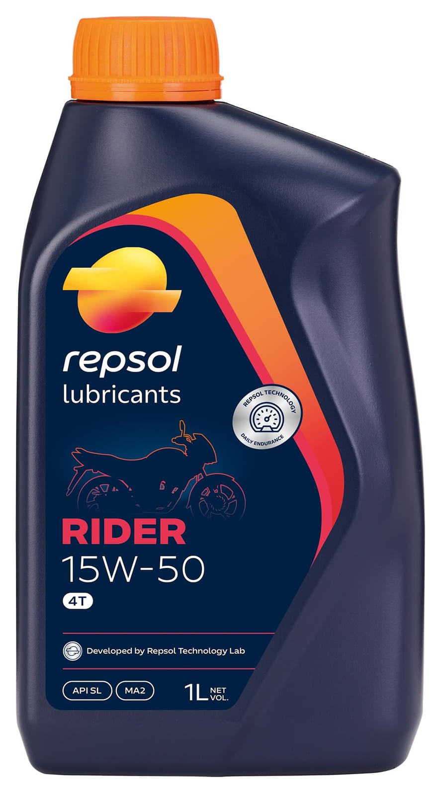 Ulei motor moto - REPSOL - RIDER 15W-50 4T | 1 L
